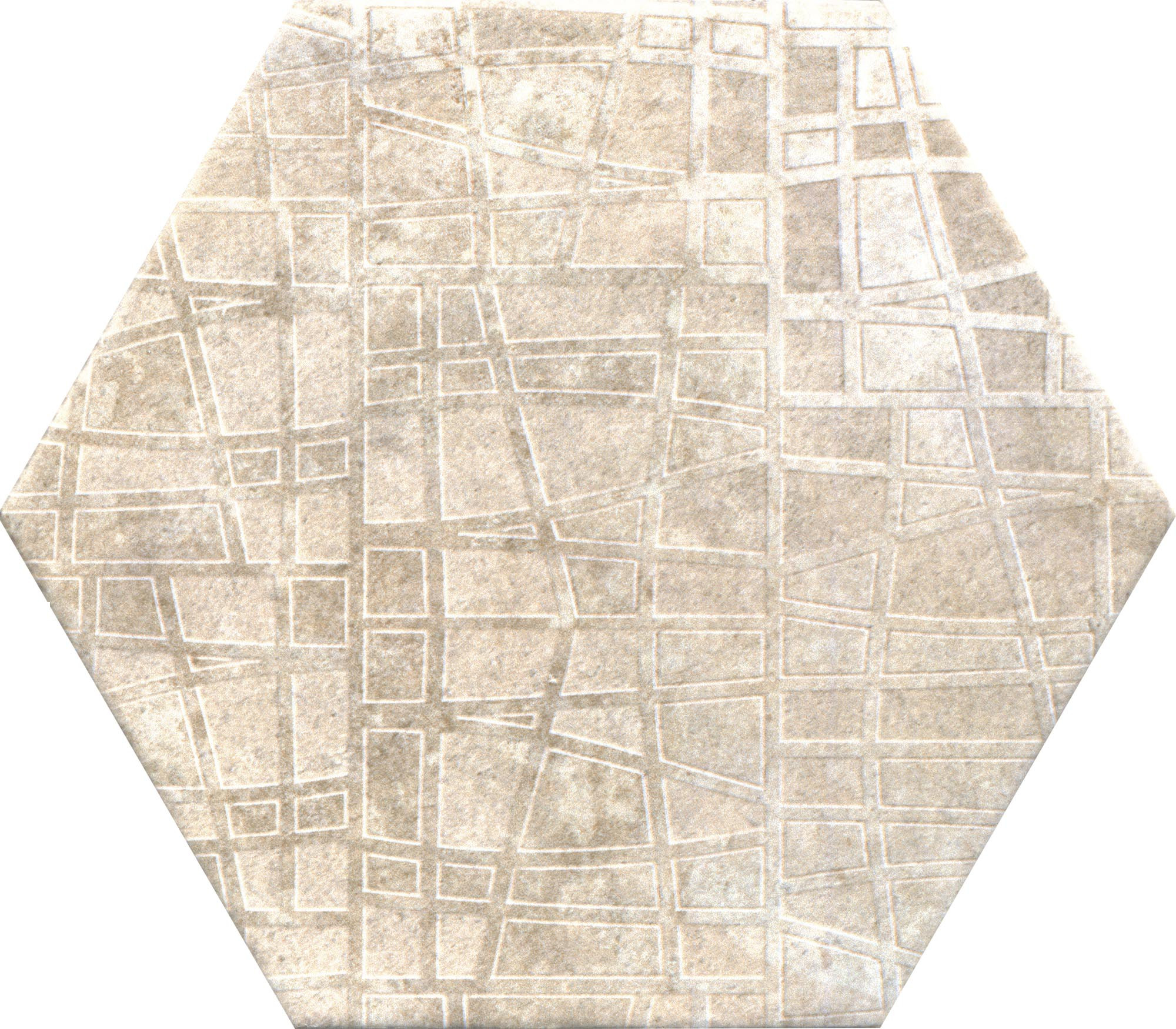 Hexagon Mat Bold Dekor
