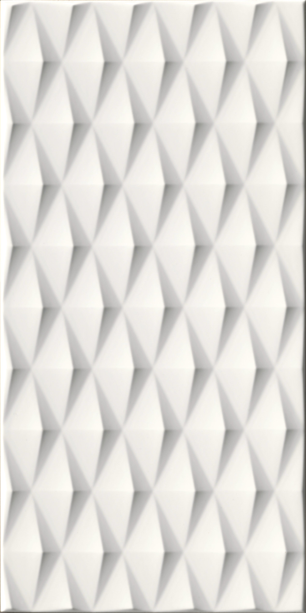 Natte Glossy White Hill Decor 30x60