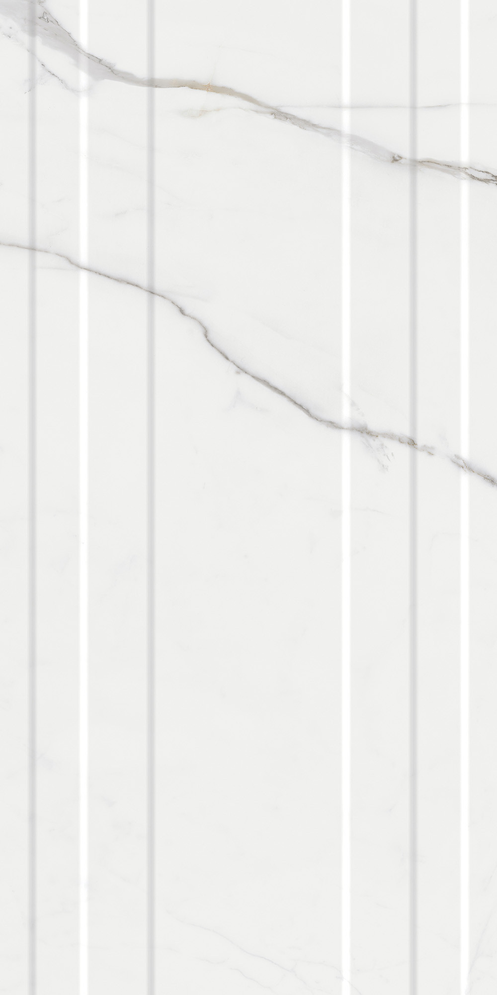 Sandra Glossy White Çizgili Decor