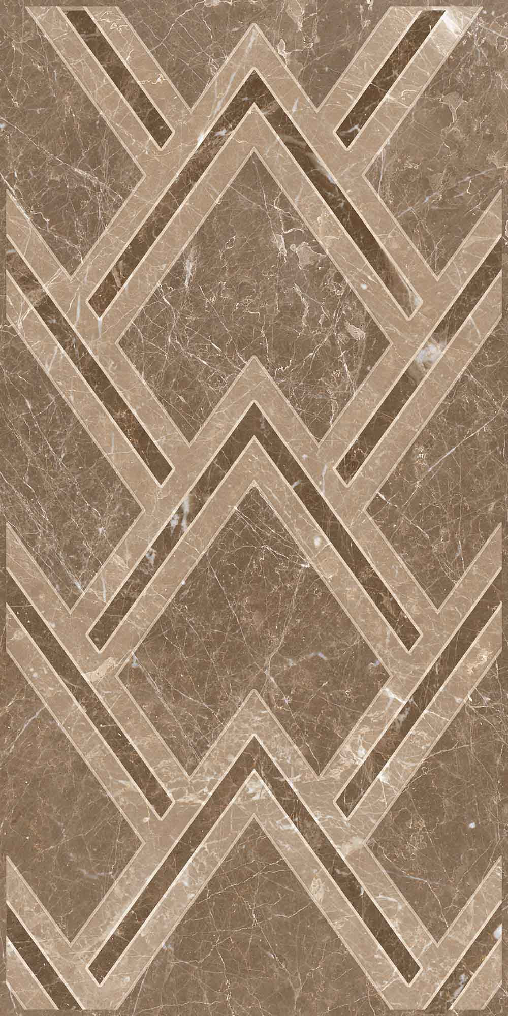Adore Glossy Brown Decor