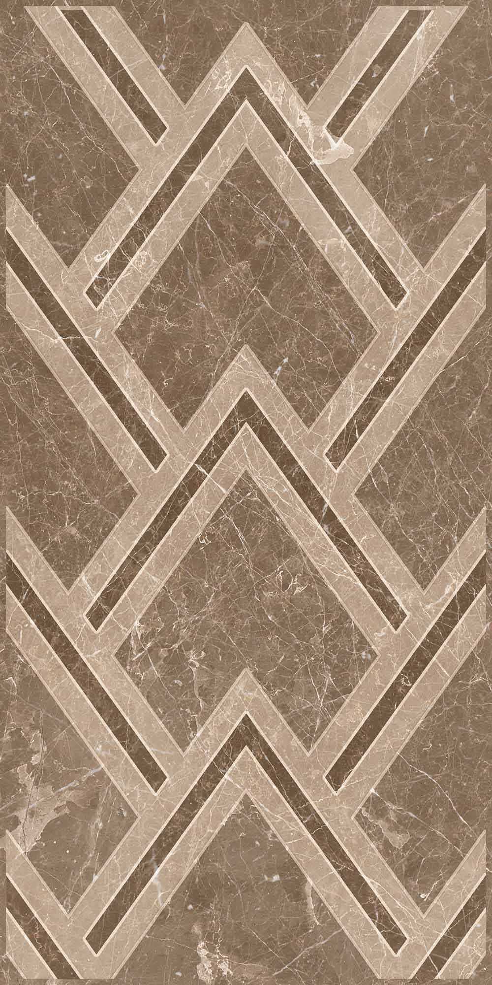 Adore Glossy Brown Decor