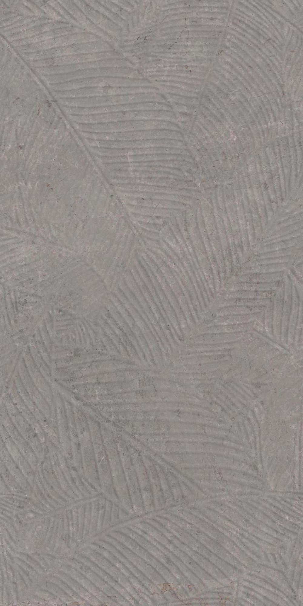 Capella Matte Grey Floral Decor