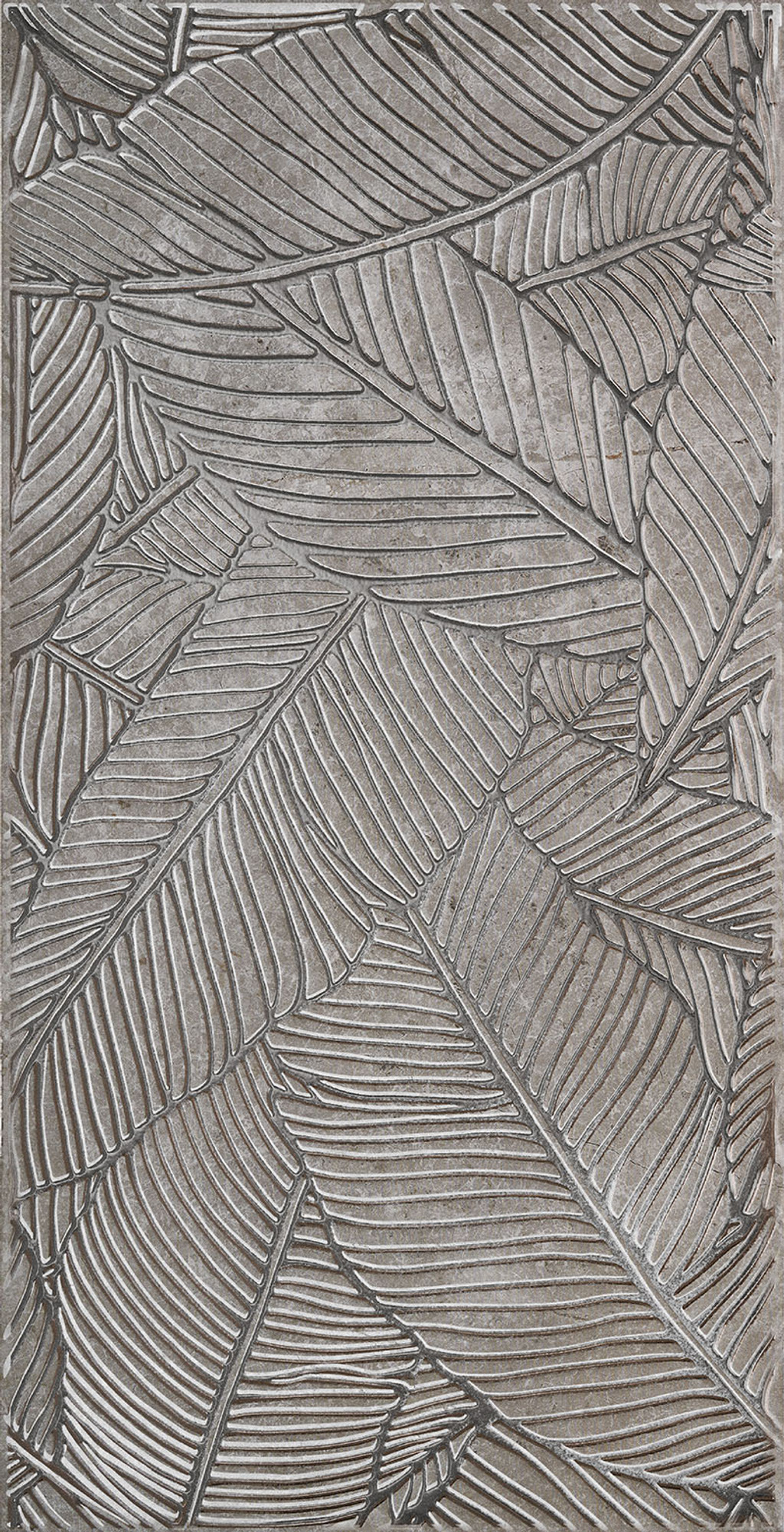 Capella Matte Grey Floral Decor