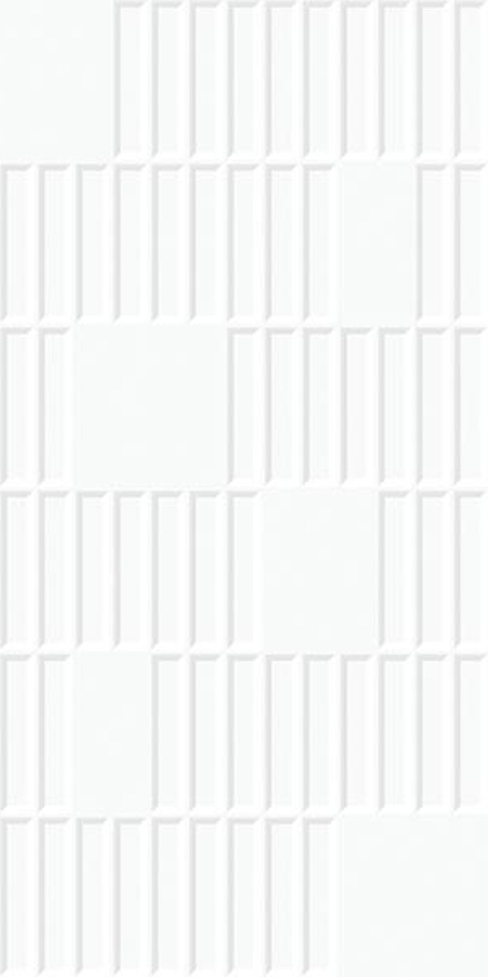 Natte Polished White Çubuk Decor 30x60