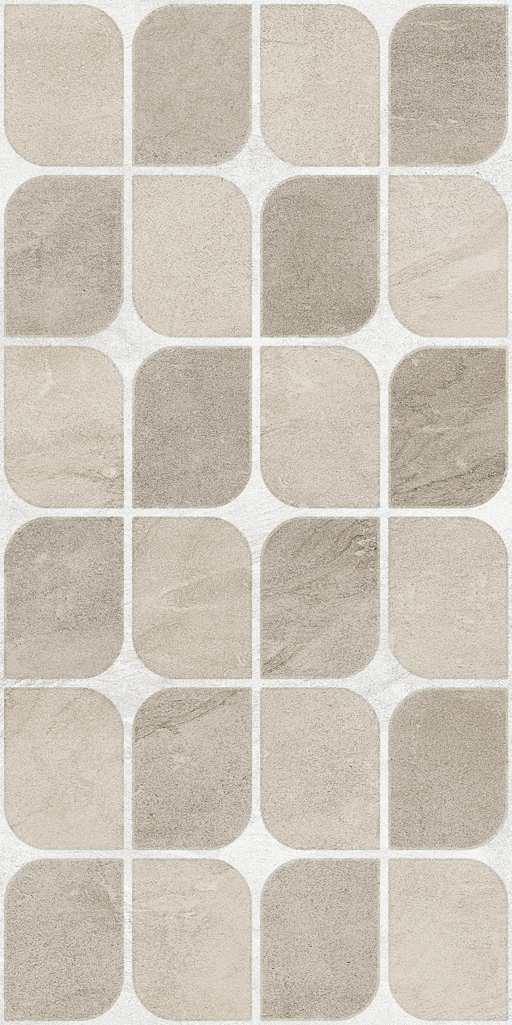Cosmic Polished Taupe Cream Decor
