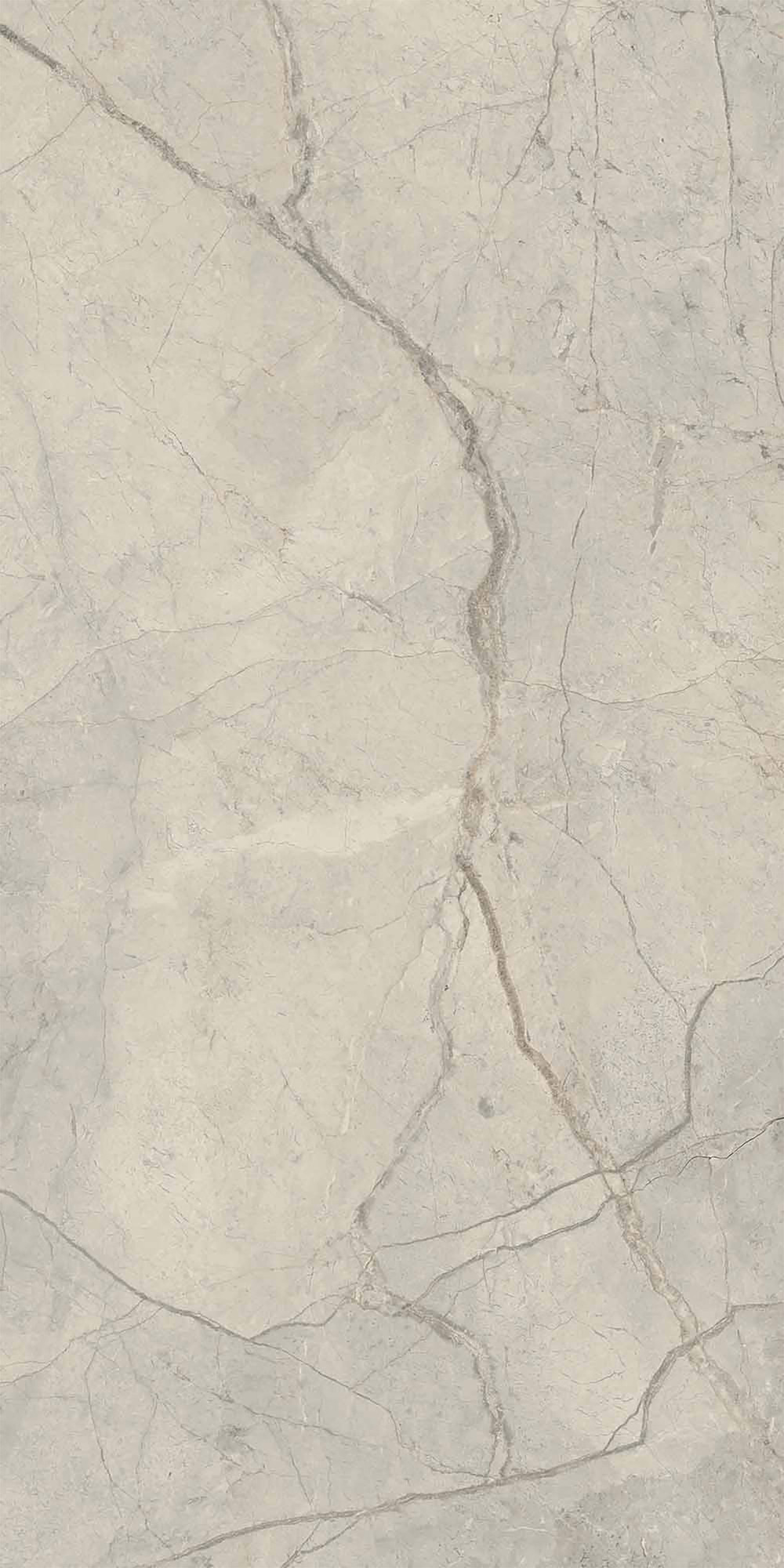 Royal Marbles Mat Silver River Light Porselen Karo