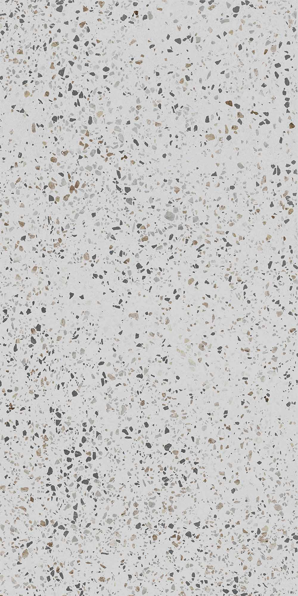 Terrazzo Matte White Multicolor Porcelain Tile