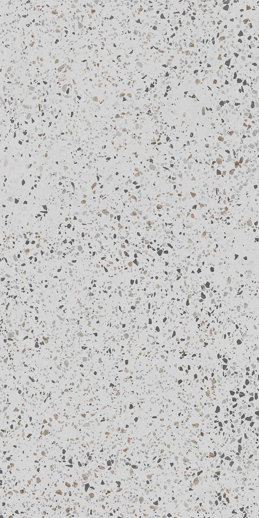 Terrazzo Matte White Multicolor Porcelain Tile