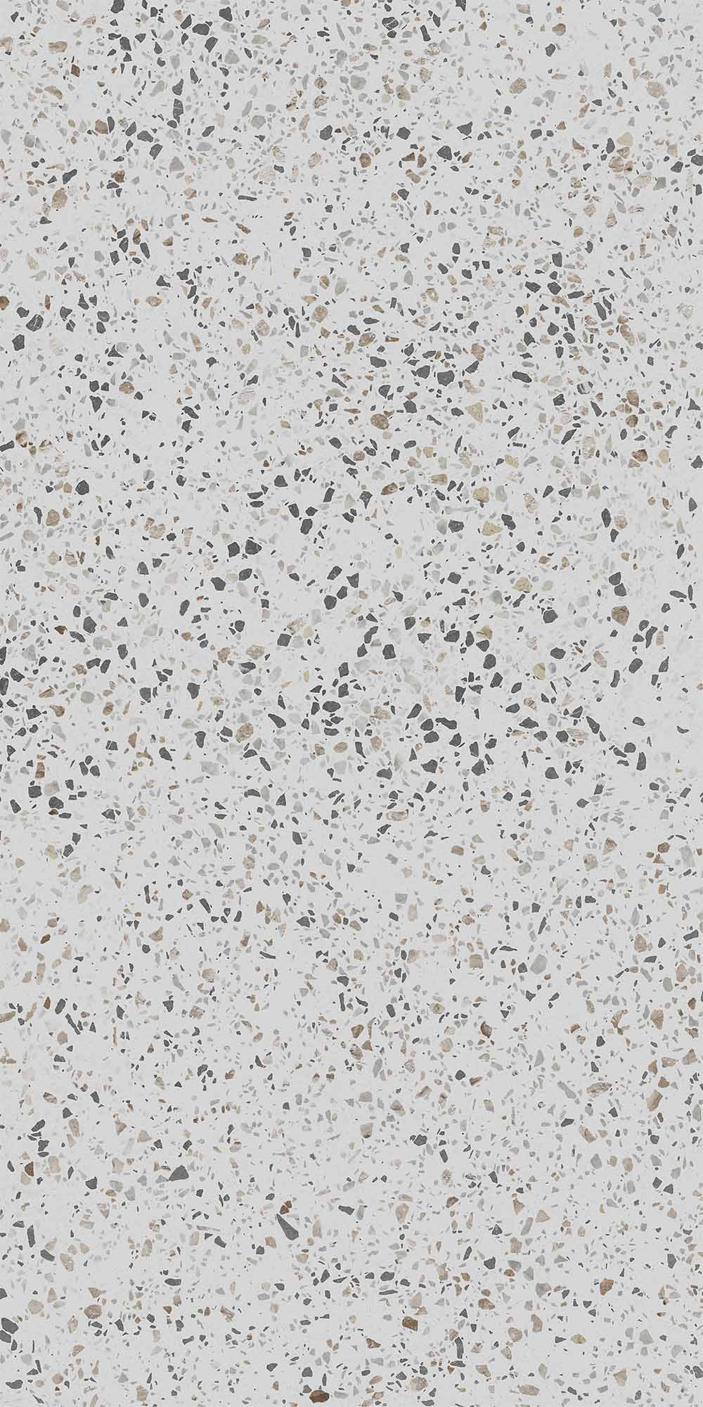 Terrazzo Matte White Multicolor Porcelain Tile