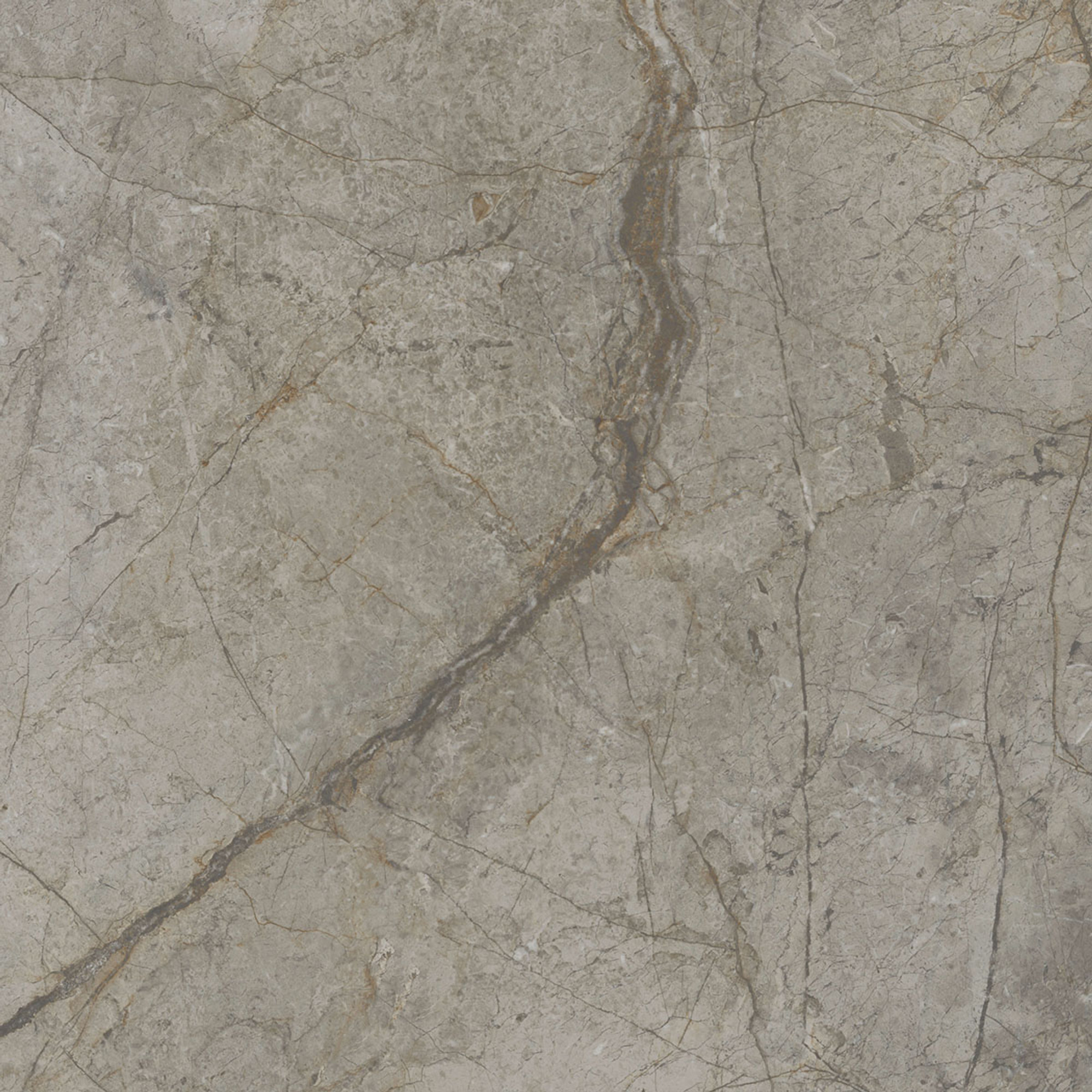 Royal Marbles Mat Silver River Dark Porselen Karo