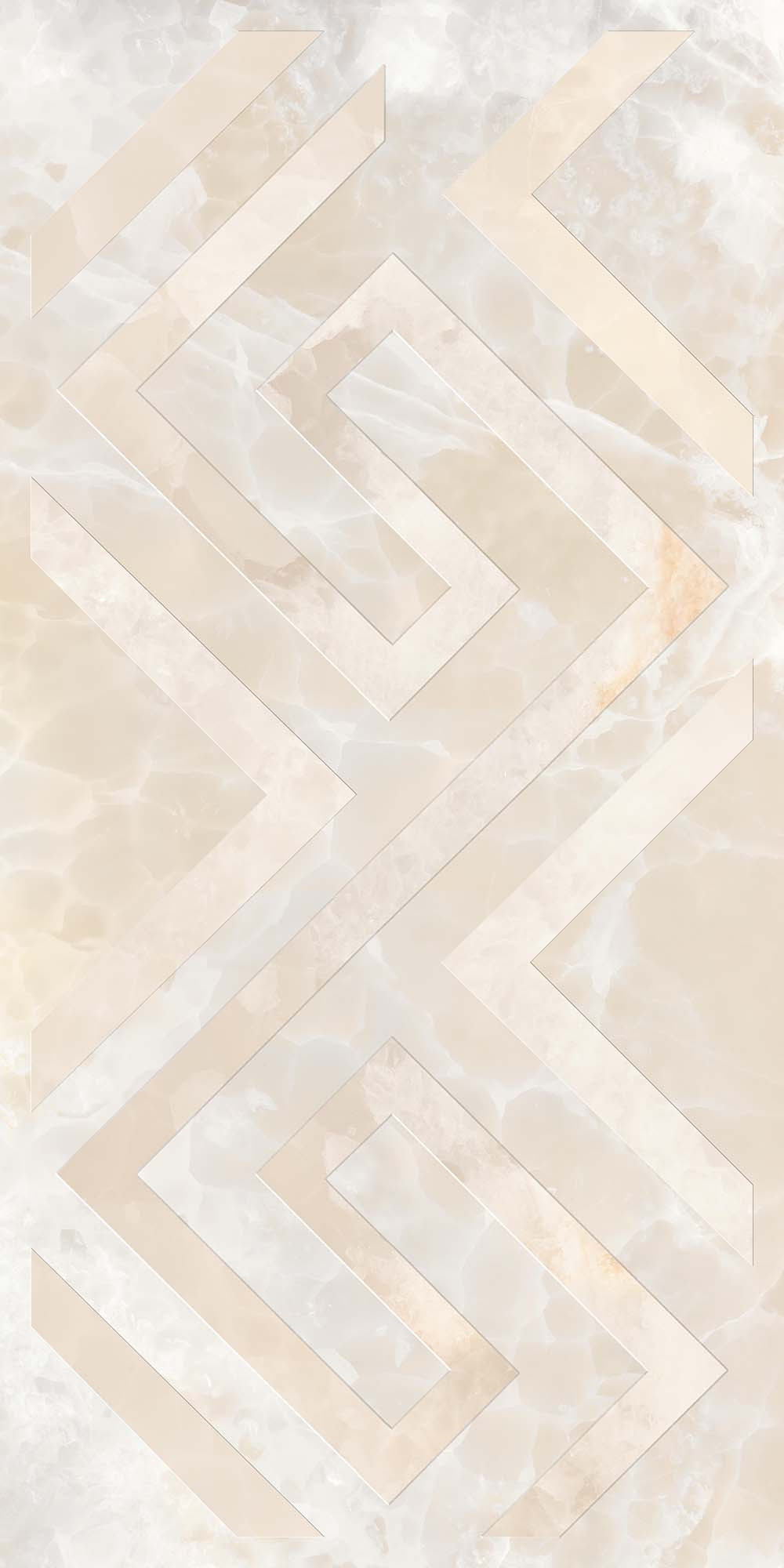 Royal Marbles Polished Onyx Sunrise Decor
