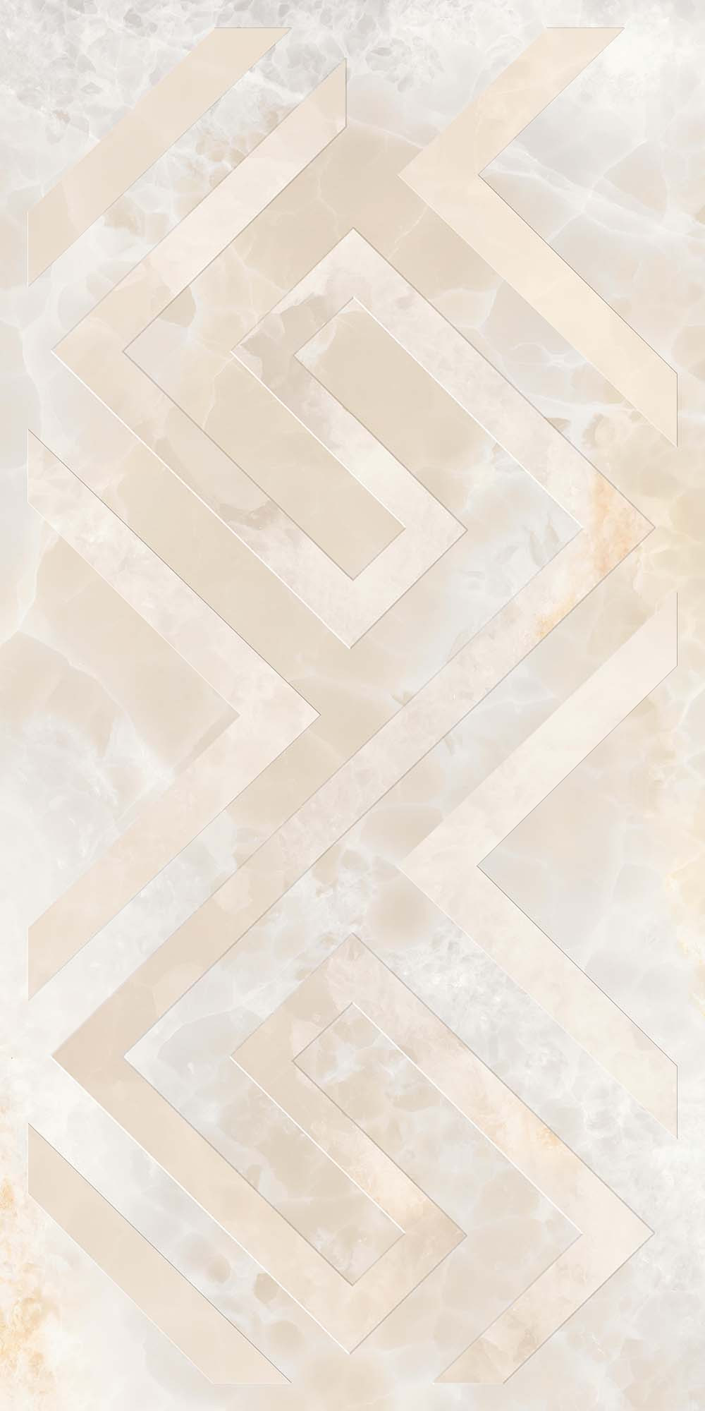 Royal Marbles Polished Onyx Sunrise Decor