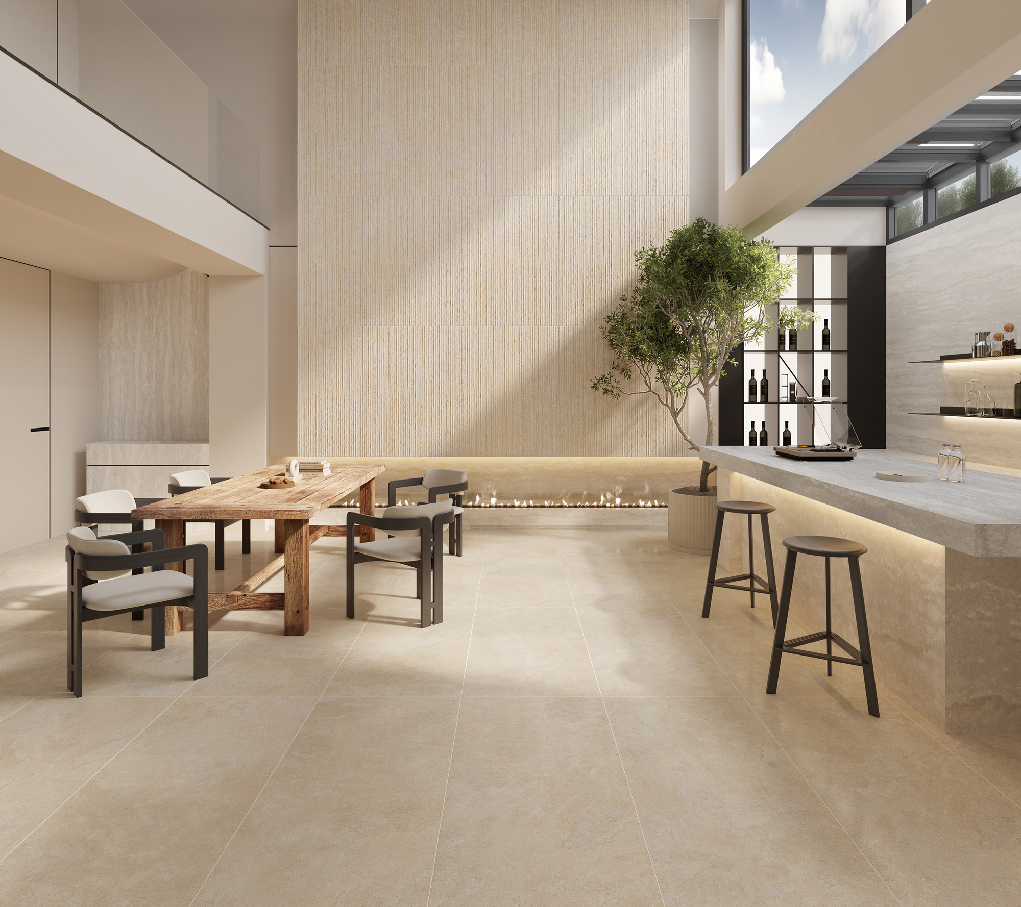 Borgogna Stone Natural Mat Dekor