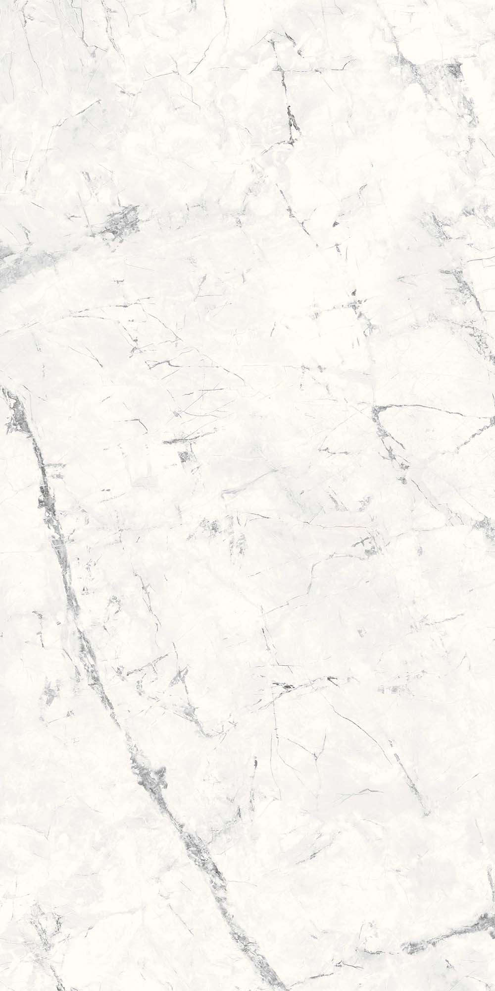 Royal Marbles Parlak Beyaz İnvisible Marble Porselen Karo