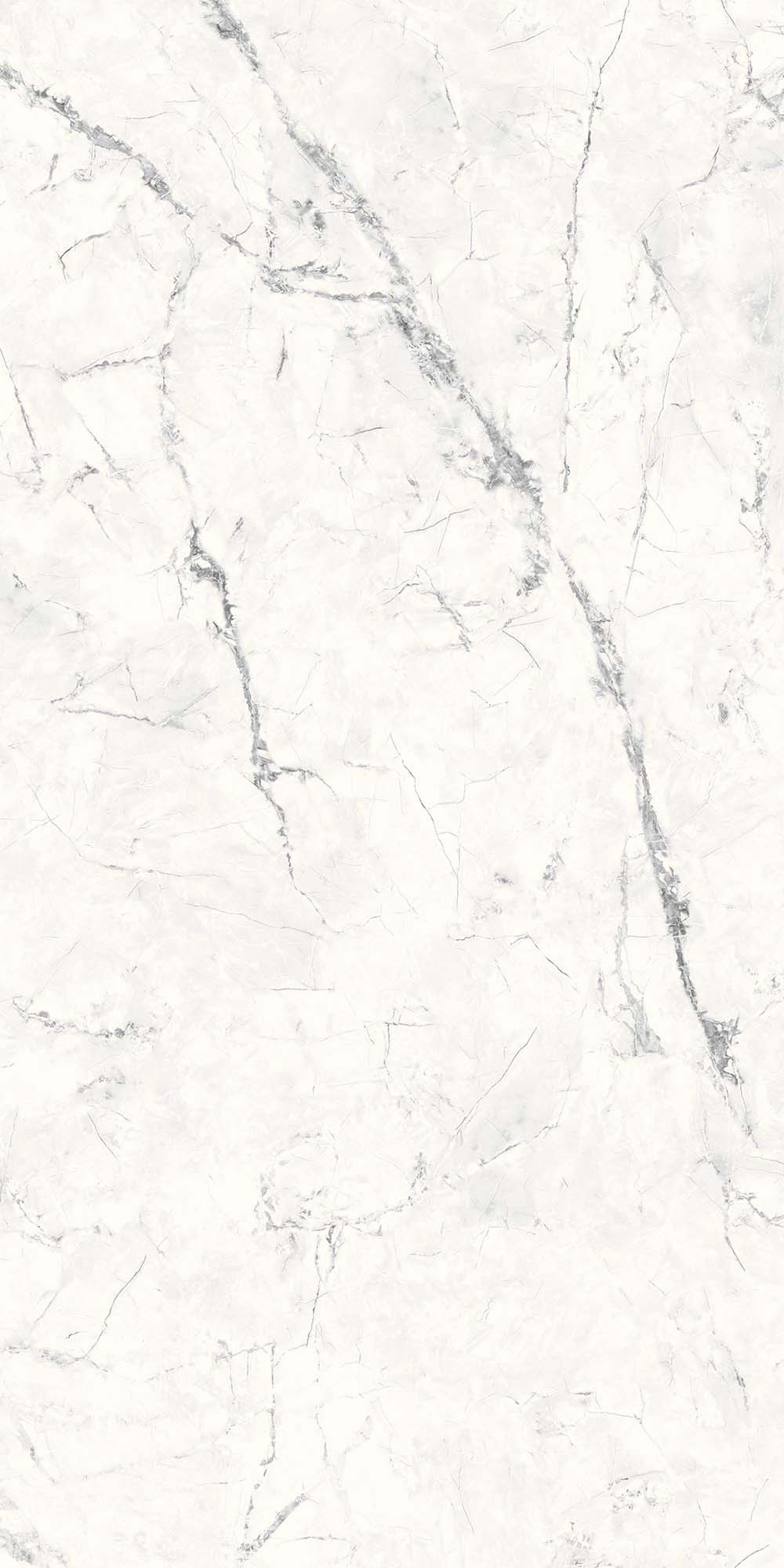 Royal Marbles Parlak Beyaz İnvisible Marble Porselen Karo