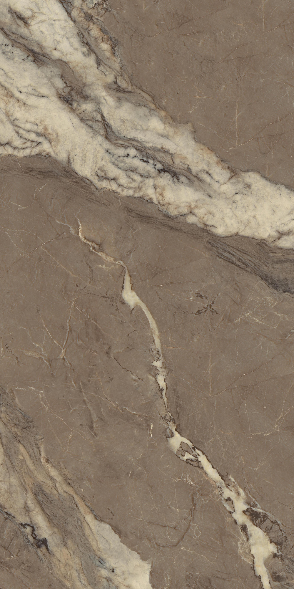 Berry Brown Marble Polished Brown Porcelain Tile
