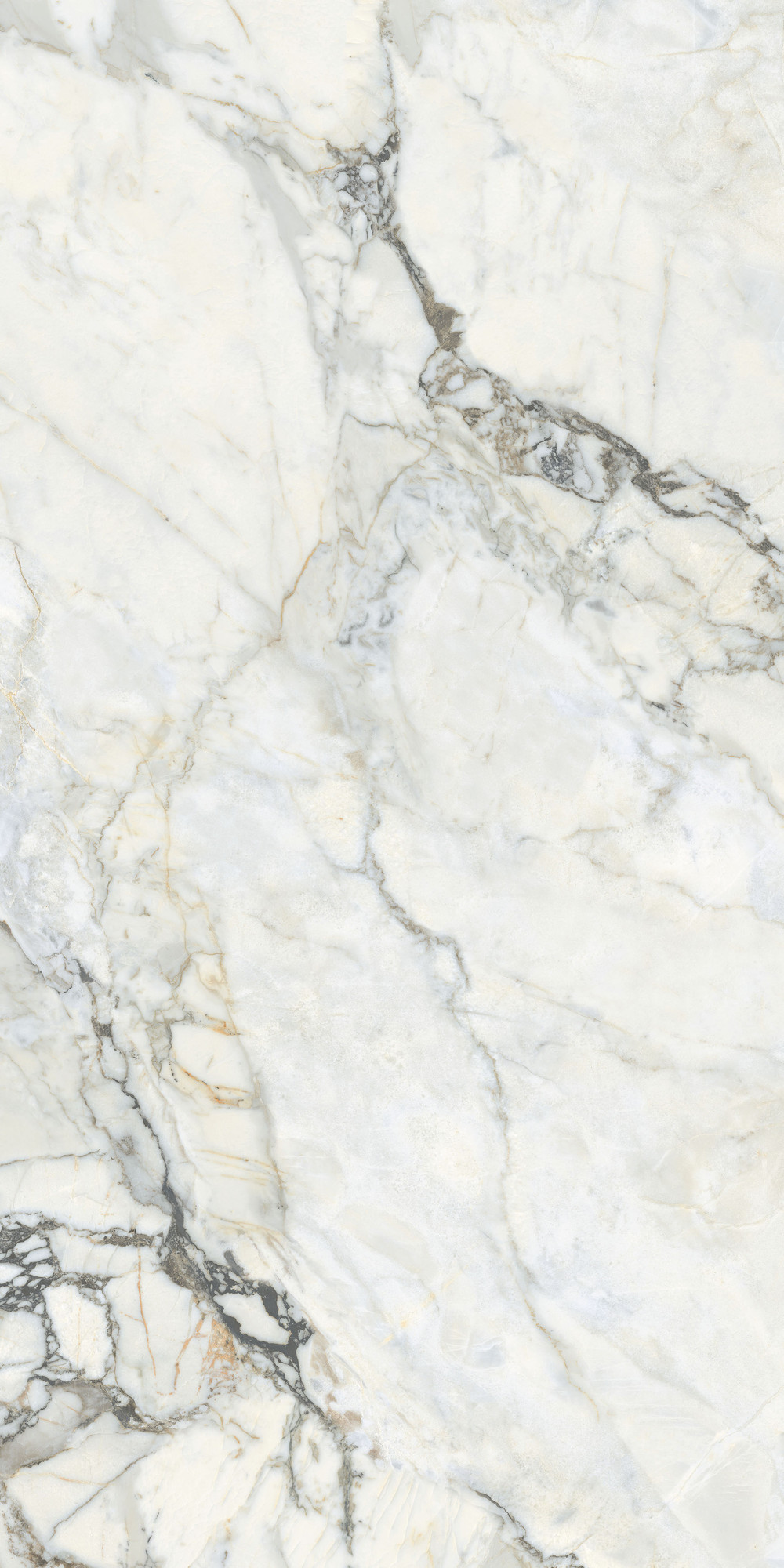 White Bovary Parlak Porselen Karo 60x120