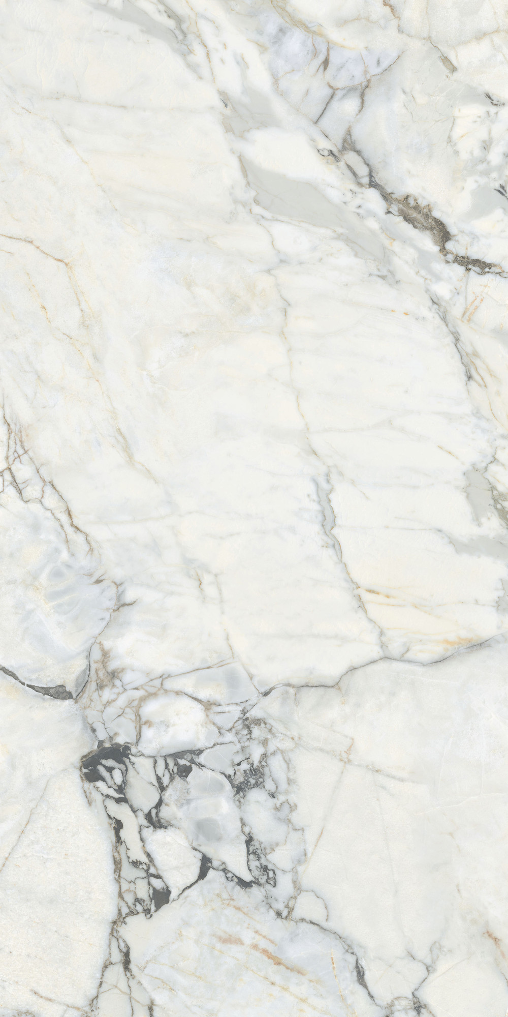 White Bovary Parlak Porselen Karo 60x120