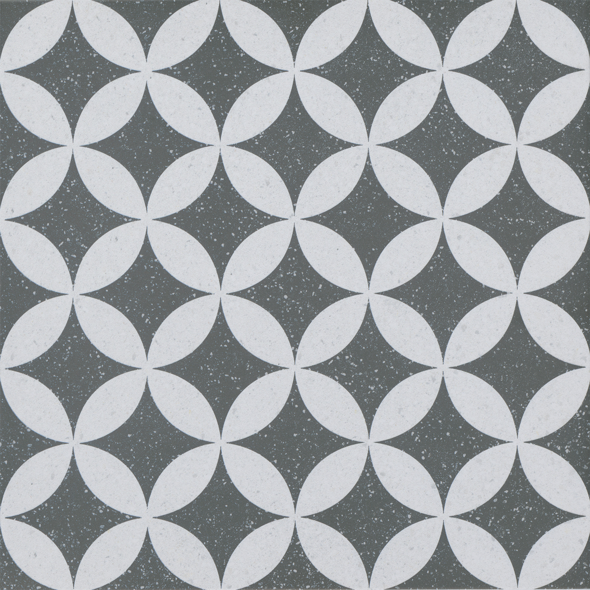 Ornament Matte Dark Black Glazed Granite