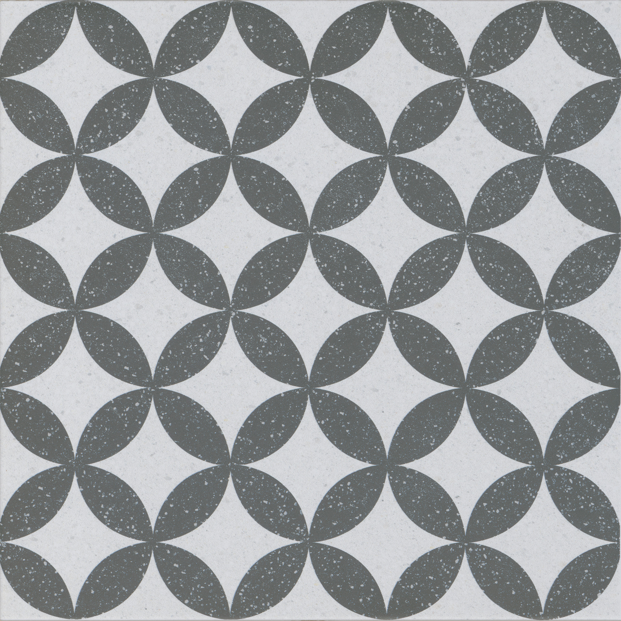 Ornament Mat Açık Siyah Sırlı Granit