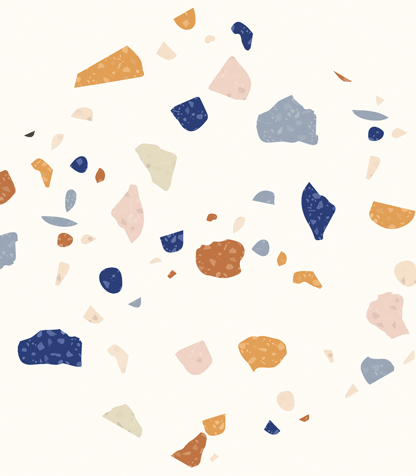 Miniatile Matte Kids Joy Terrazzo Glazed Granite