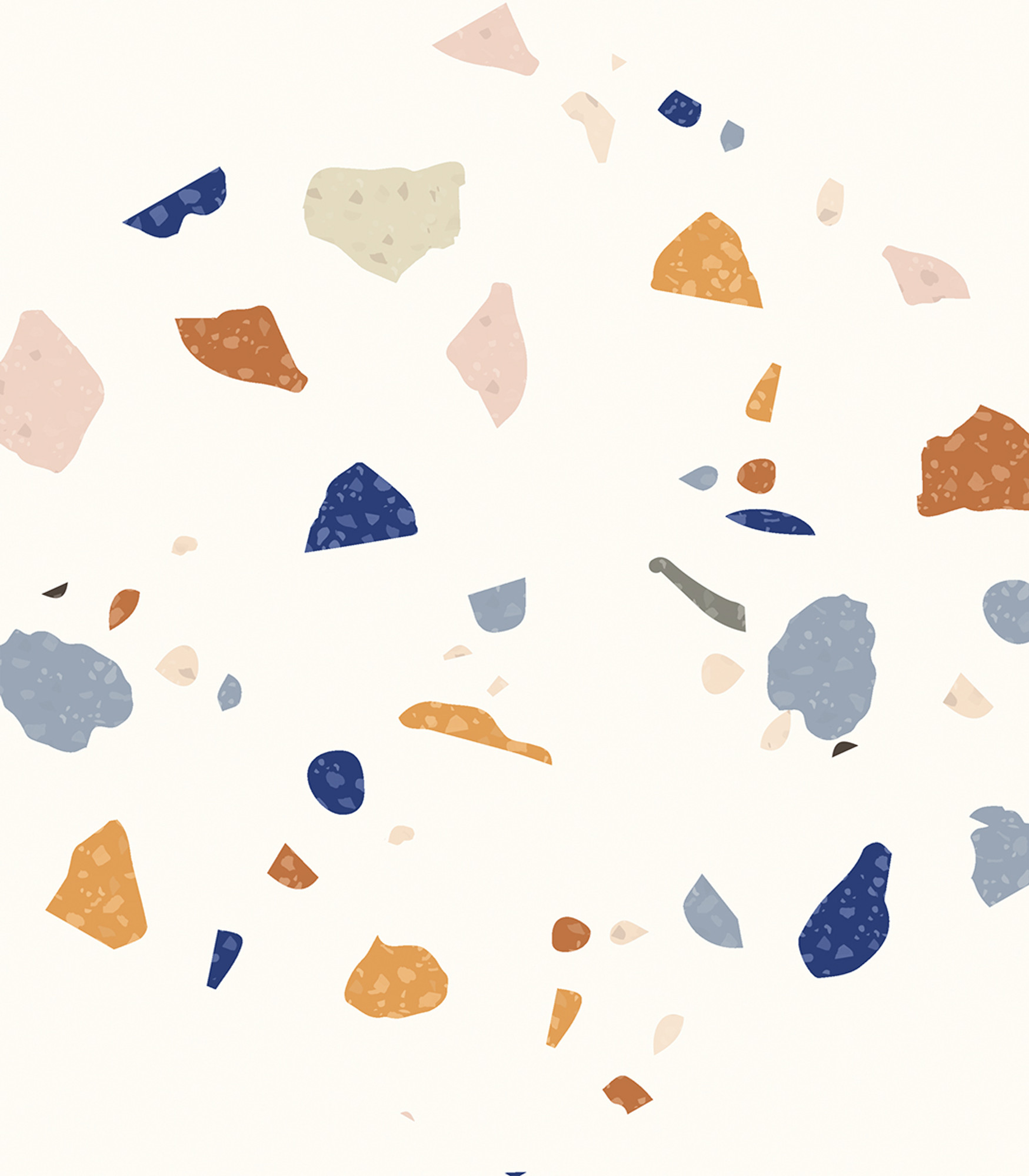 Miniatile Matte Kids Joy Terrazzo Glazed Granite