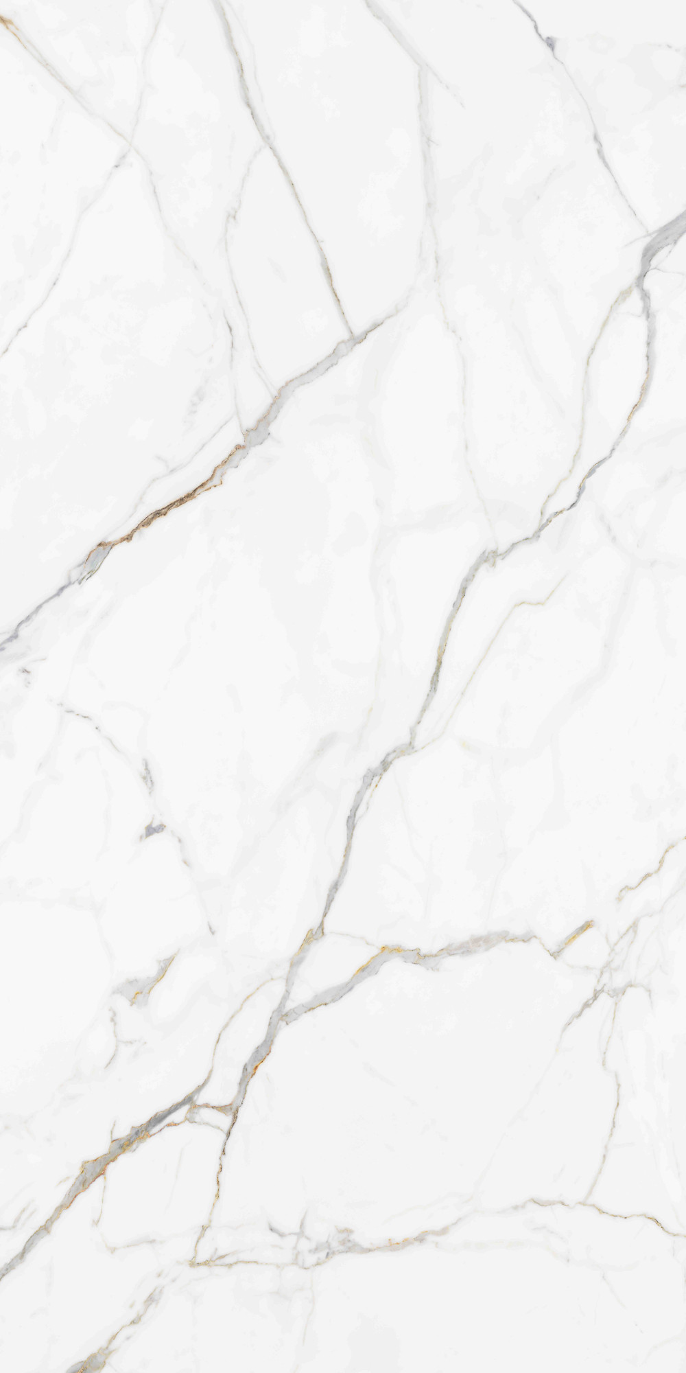 Calacatta Unique Glossy Kalesinterflex Porcelain Slab 162x323