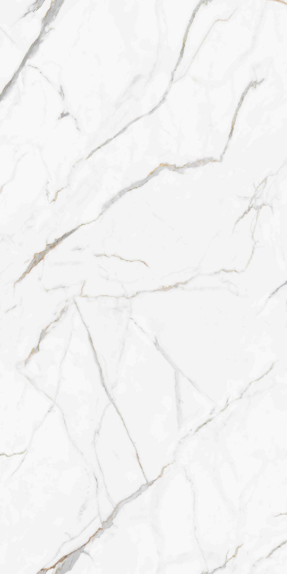 Calacatta Unique Glossy Kalesinterflex Porcelain Slab 162x323