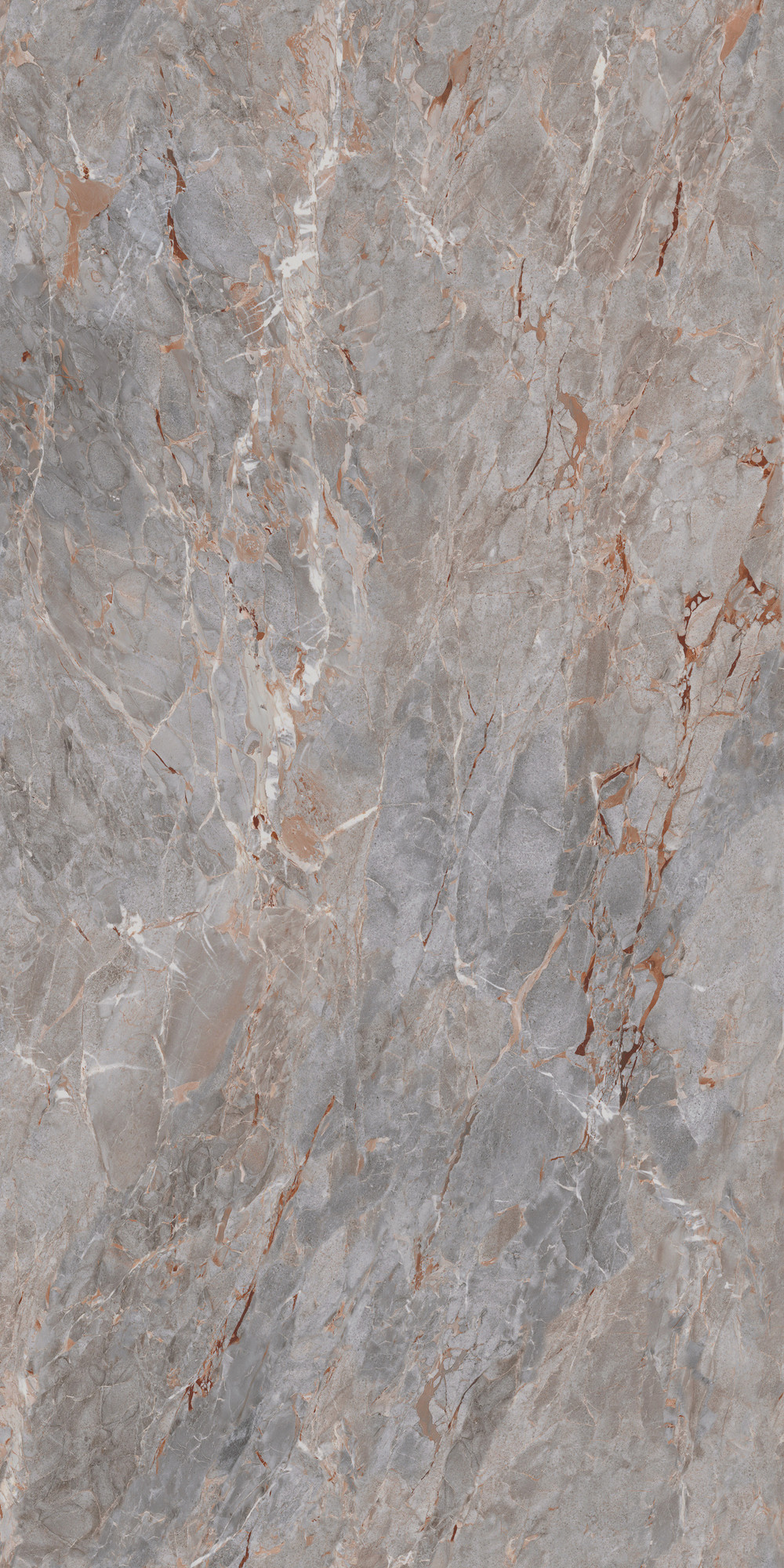 Sarrancolin Glossy Kalesinterflex Porcelain Slab 162x323