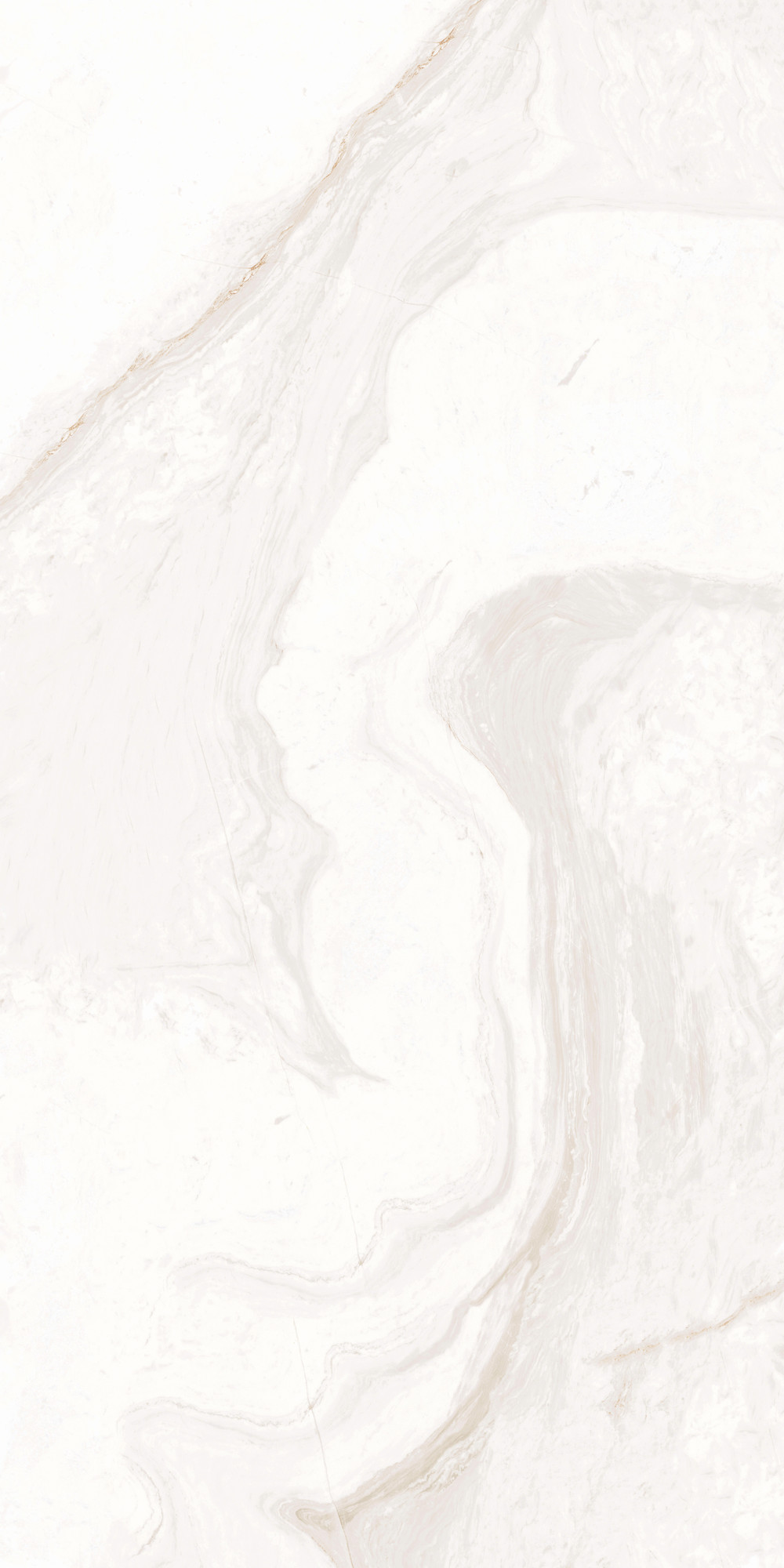 Calacatta Gold Glossy Kalesinterflex Porcelain Slab 162x323
