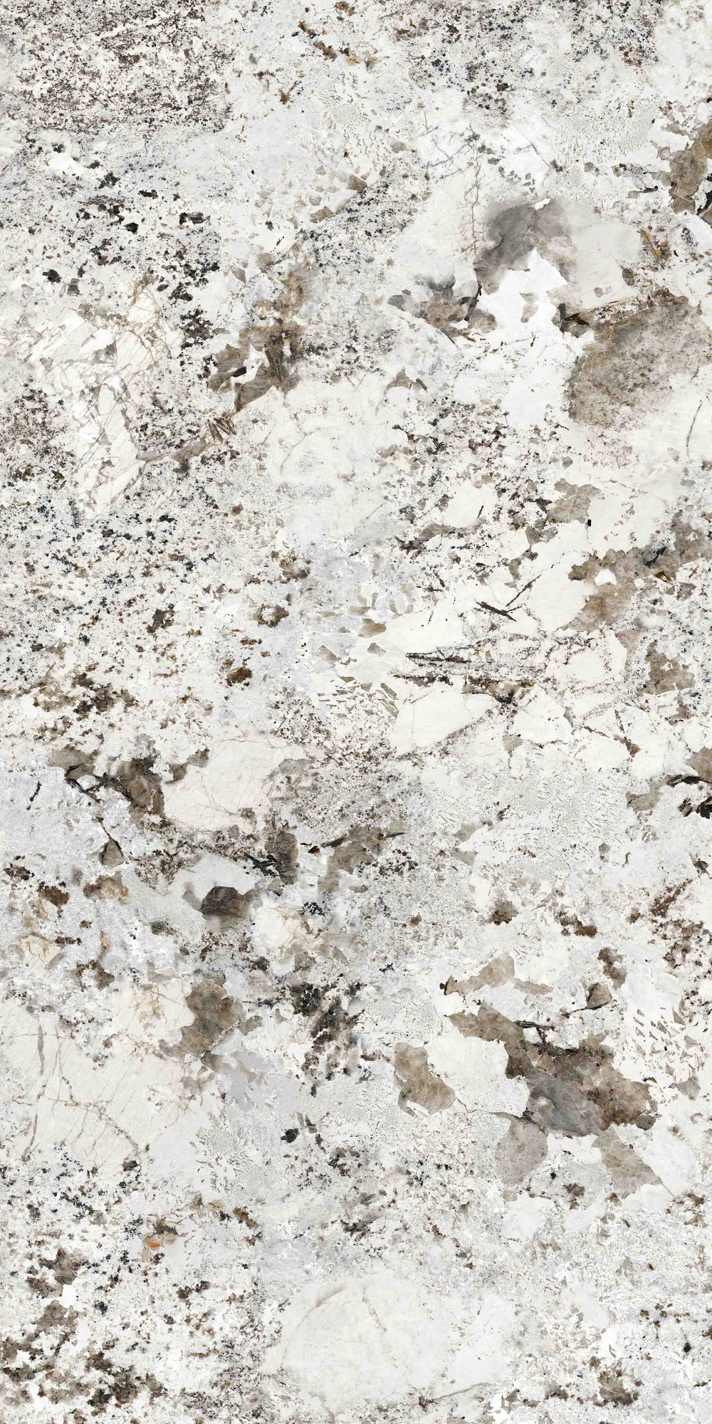 Alaska White Parlak Kalesinterflex Porselen Plaka 162x323