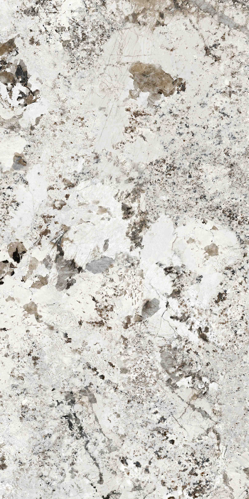 Alaska White Parlak Kalesinterflex Porselen Plaka 162x323