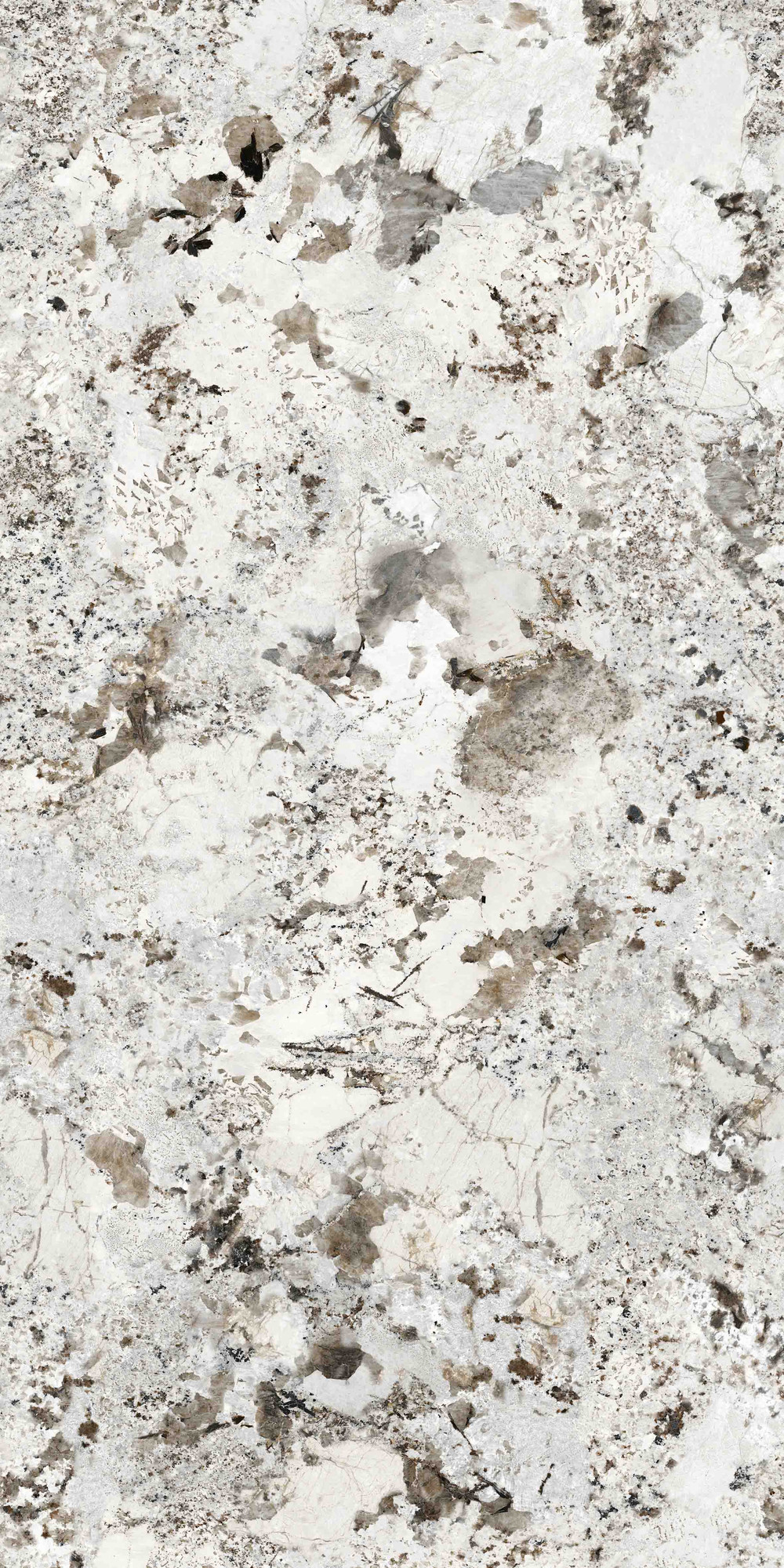 Alaska White Parlak Kalesinterflex Porselen Plaka 162x323