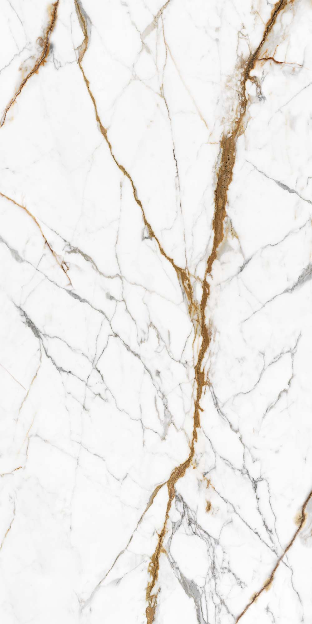 Golden Hour Polished Kalesinterflex Porcelain Slab 162X323