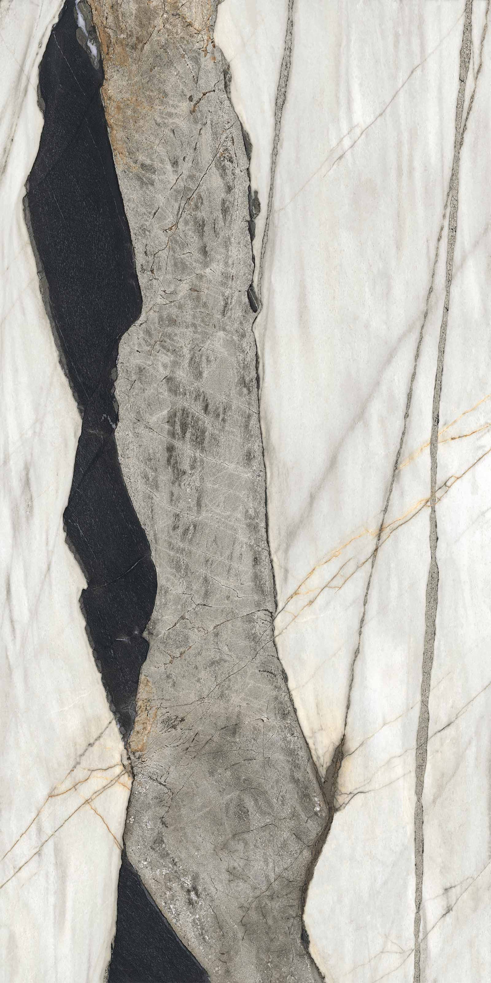 Black Swan Matte Kalesinterflex Porcelain Slab 162X323