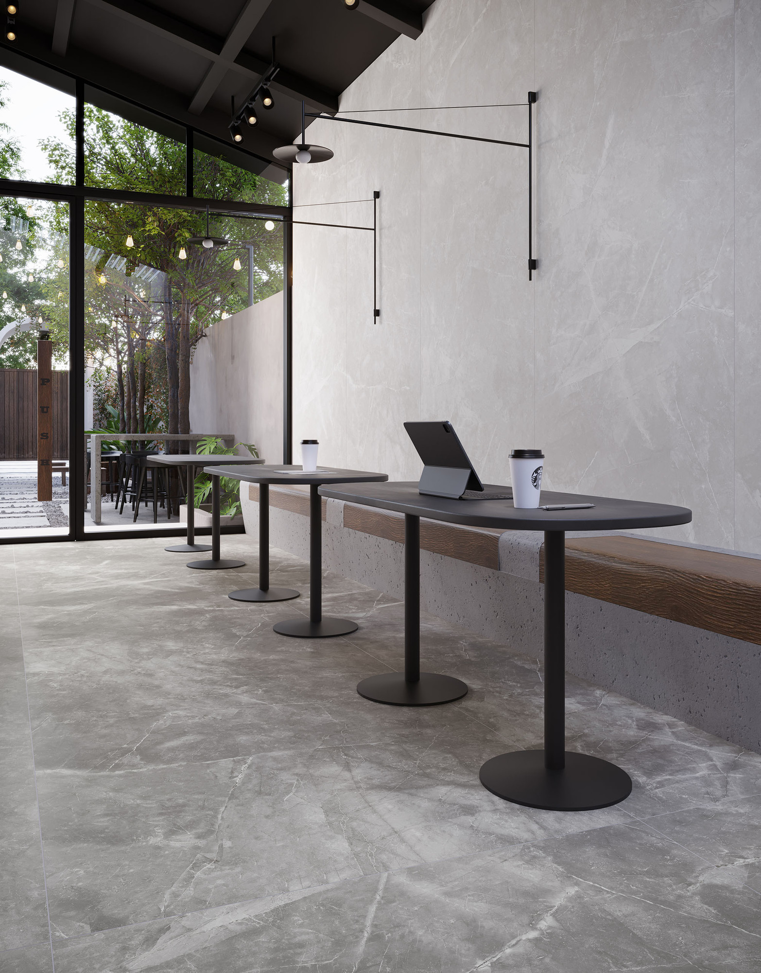 Amani Matte White Porcelain Tile 120x280