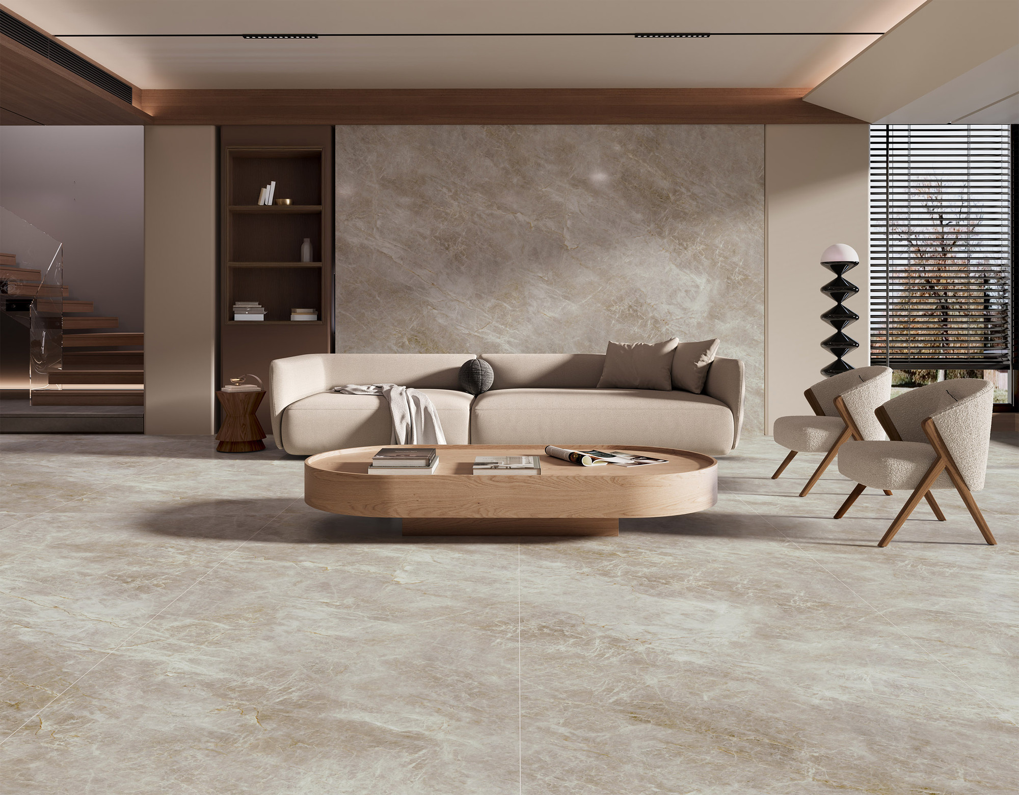 Meridien Mat Porselen Karo 120x280