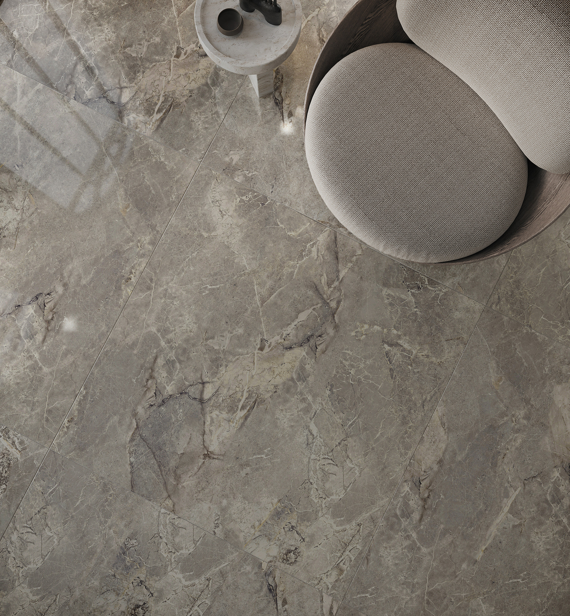 Fiori Di Bosco Polished Porcelain Tile 120x120
