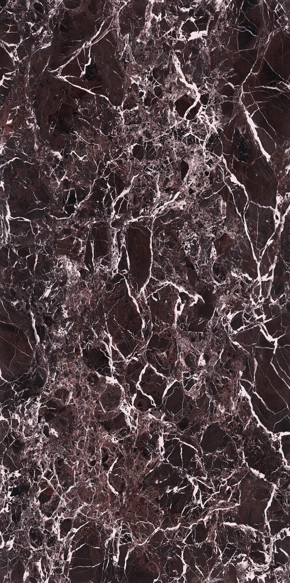 Rosso Lepanto Parlak Porselen Plaka 162x323