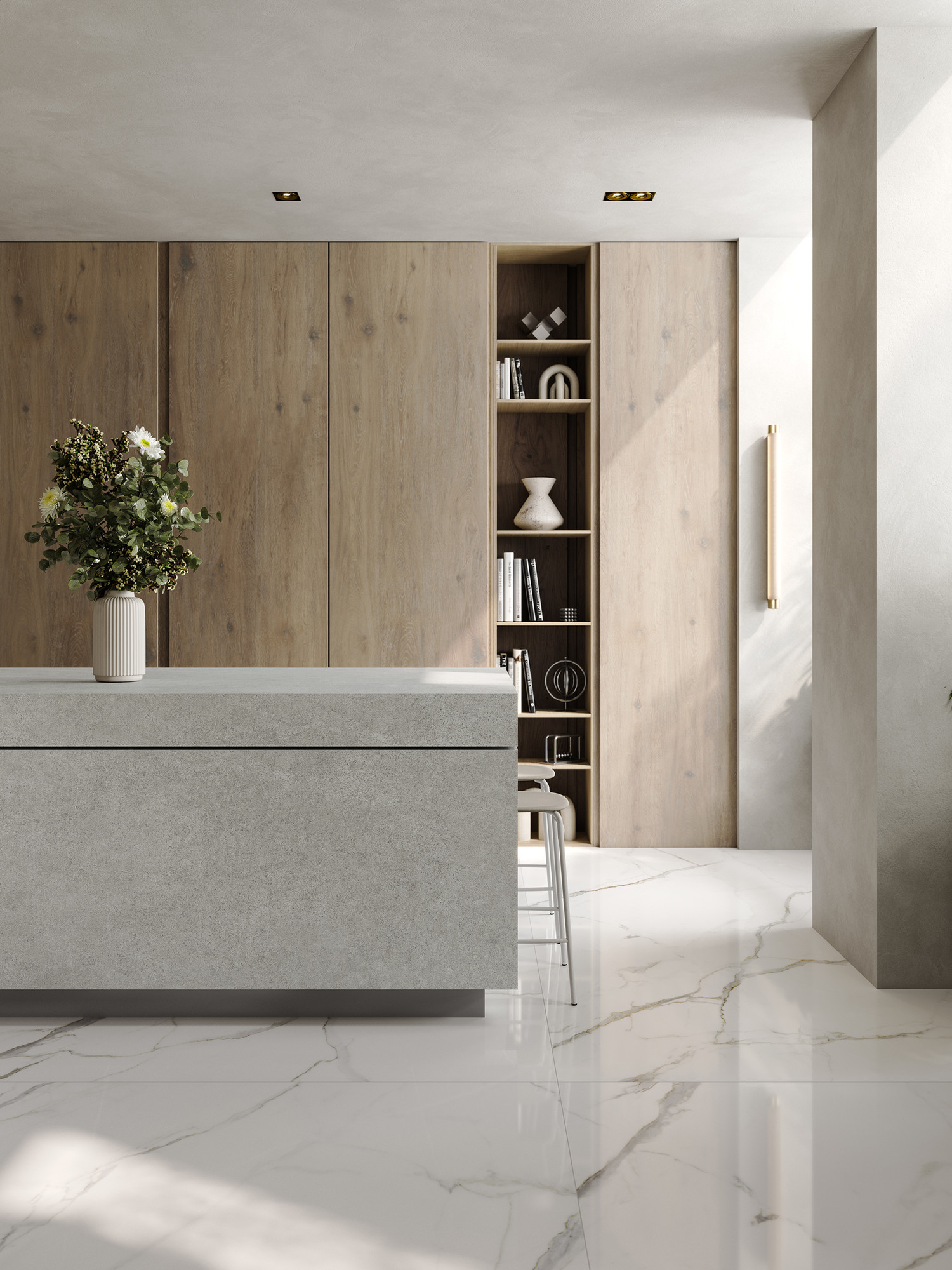 Cityscape 2.0 Matte Porcelain Slab 162x323