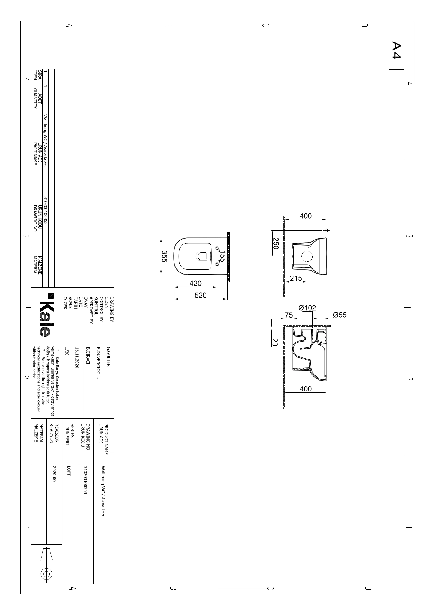 Loft Smart Asma Klozet