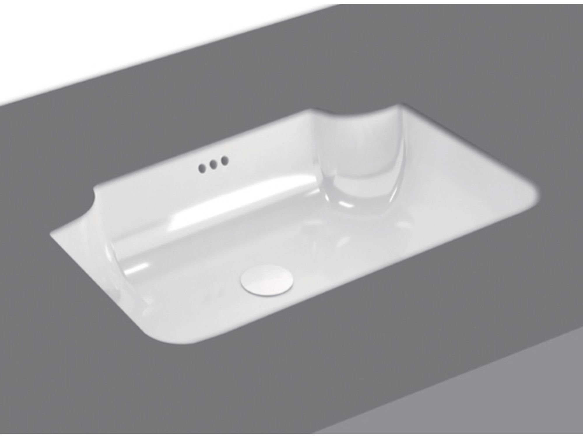 Victorian Tezgah Altı Lavabo 62x42