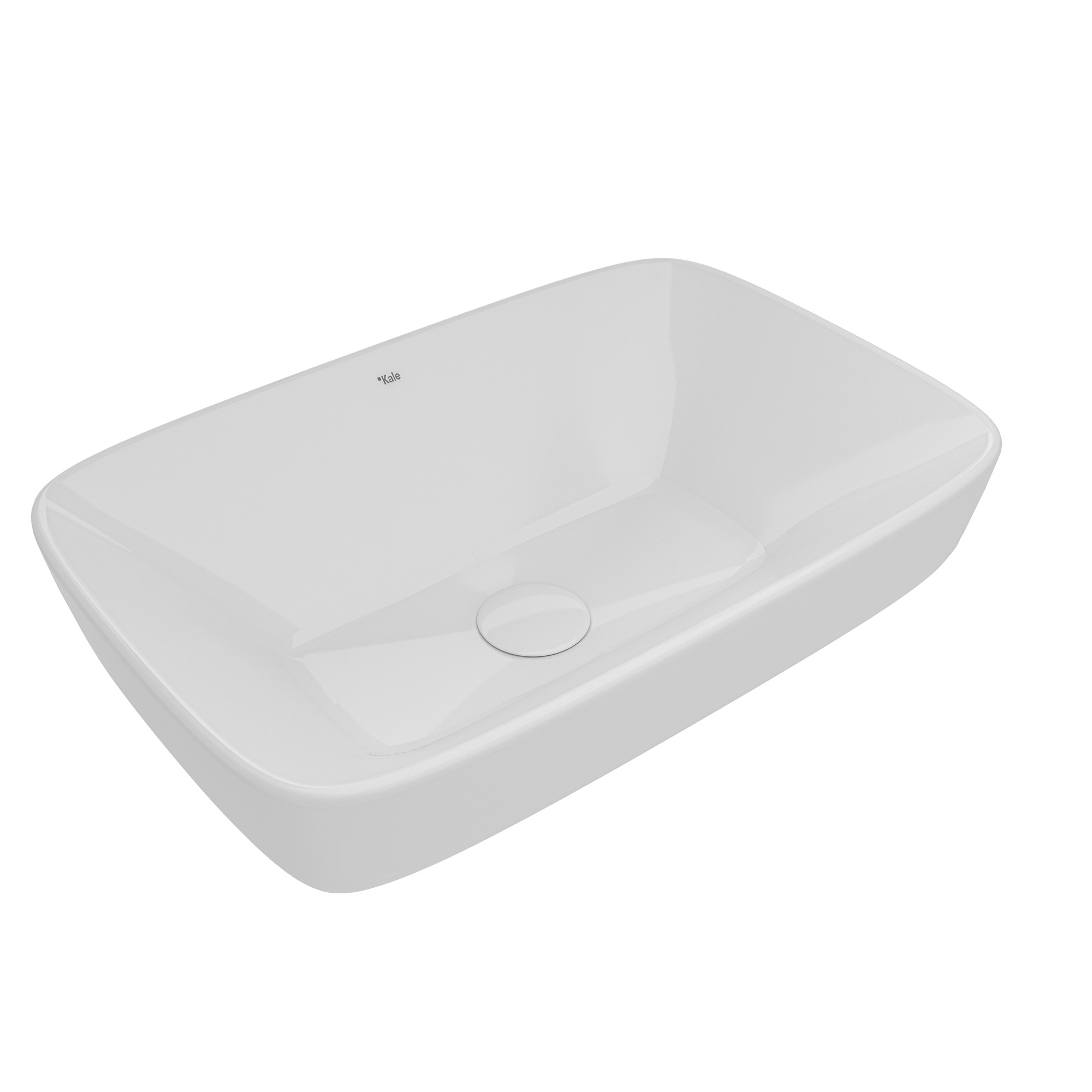 Dove 2.0 Rectangular Bowl Washbasin White 60x40 cm