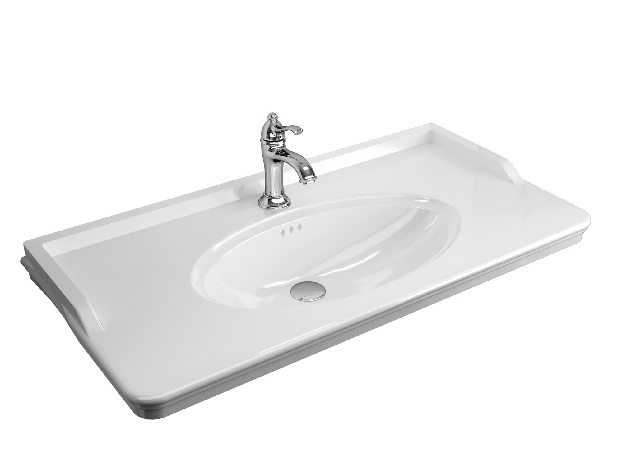 Artdeco Shelf Washbasin 100X50 cm