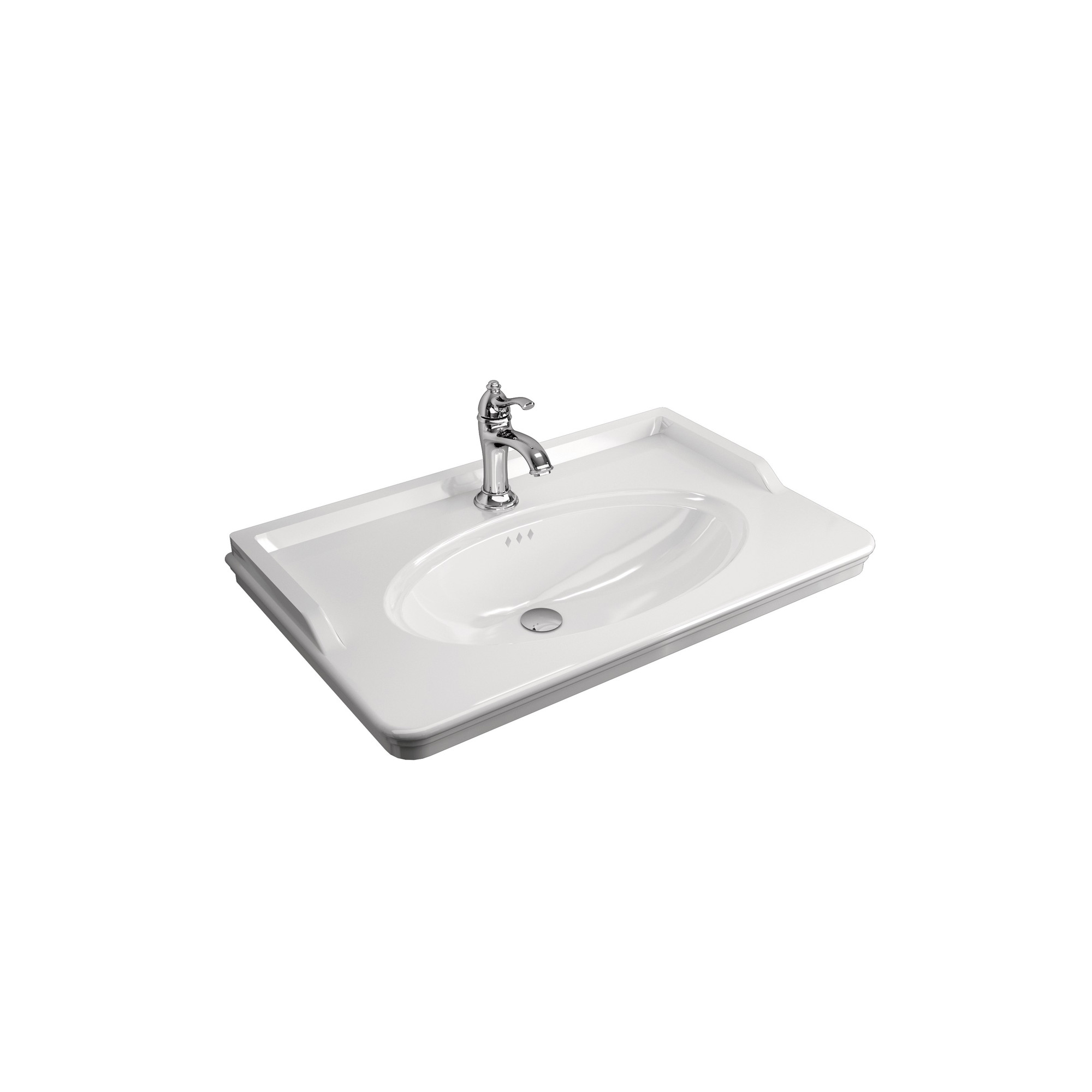 Artdeco Shelf Washbasin 80X50 cm