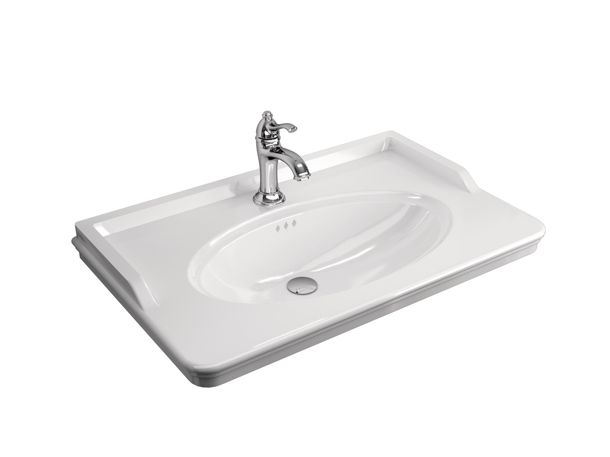 Artdeco Shelf Washbasin 80X50 cm