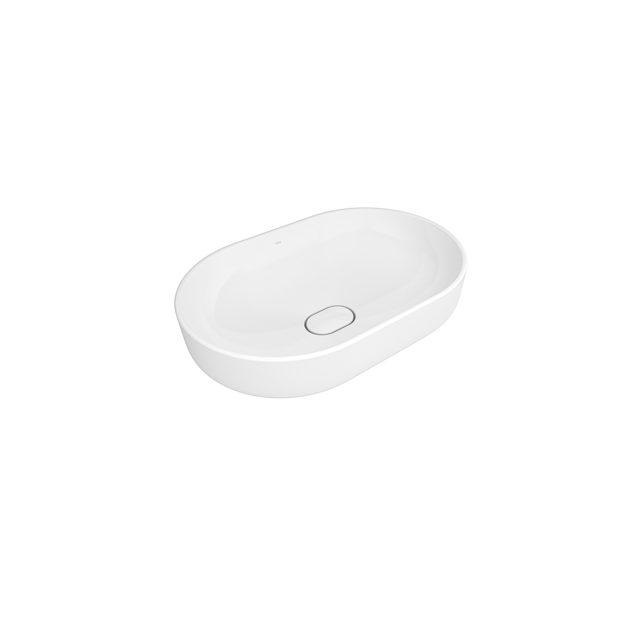 Zero 2.0 Oval Çanak Lavabo Beyaz 60X40 cm