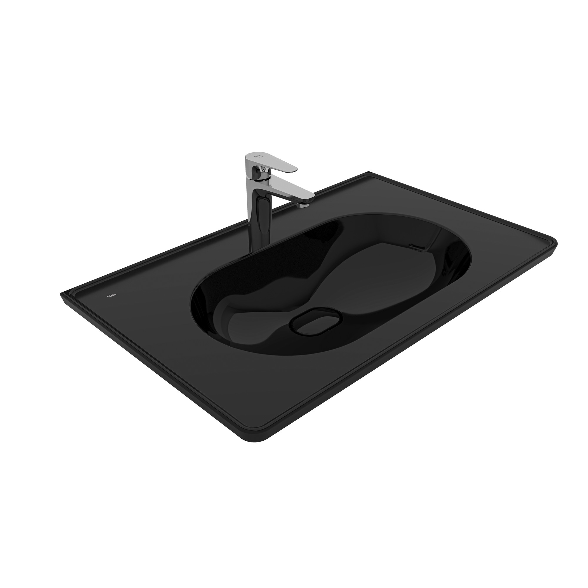Zero 2.0 Etajerli Lavabo Mat Vizon 80X50 cm