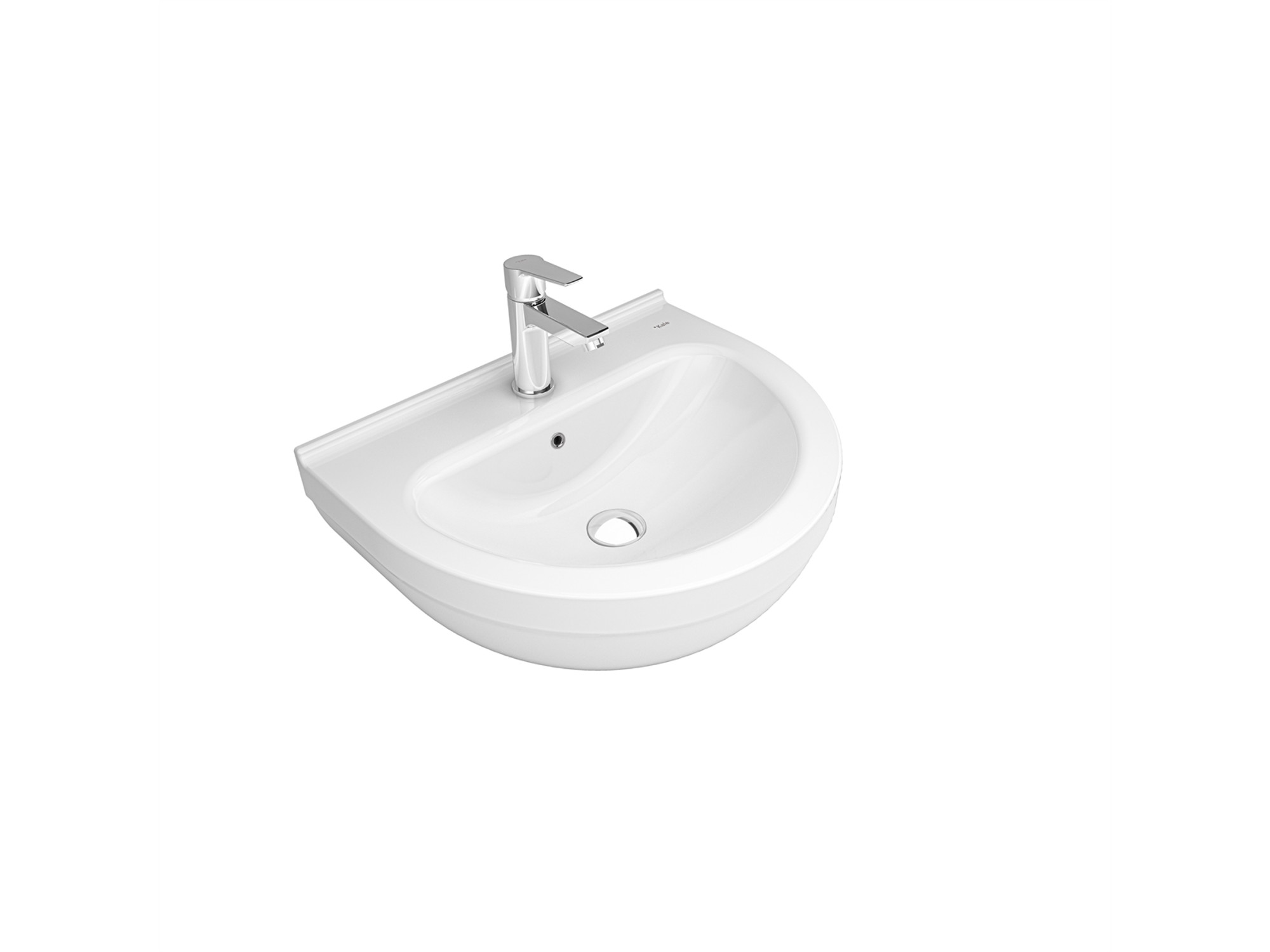 İdea 2.0 Round Washbasin 55x45 cm