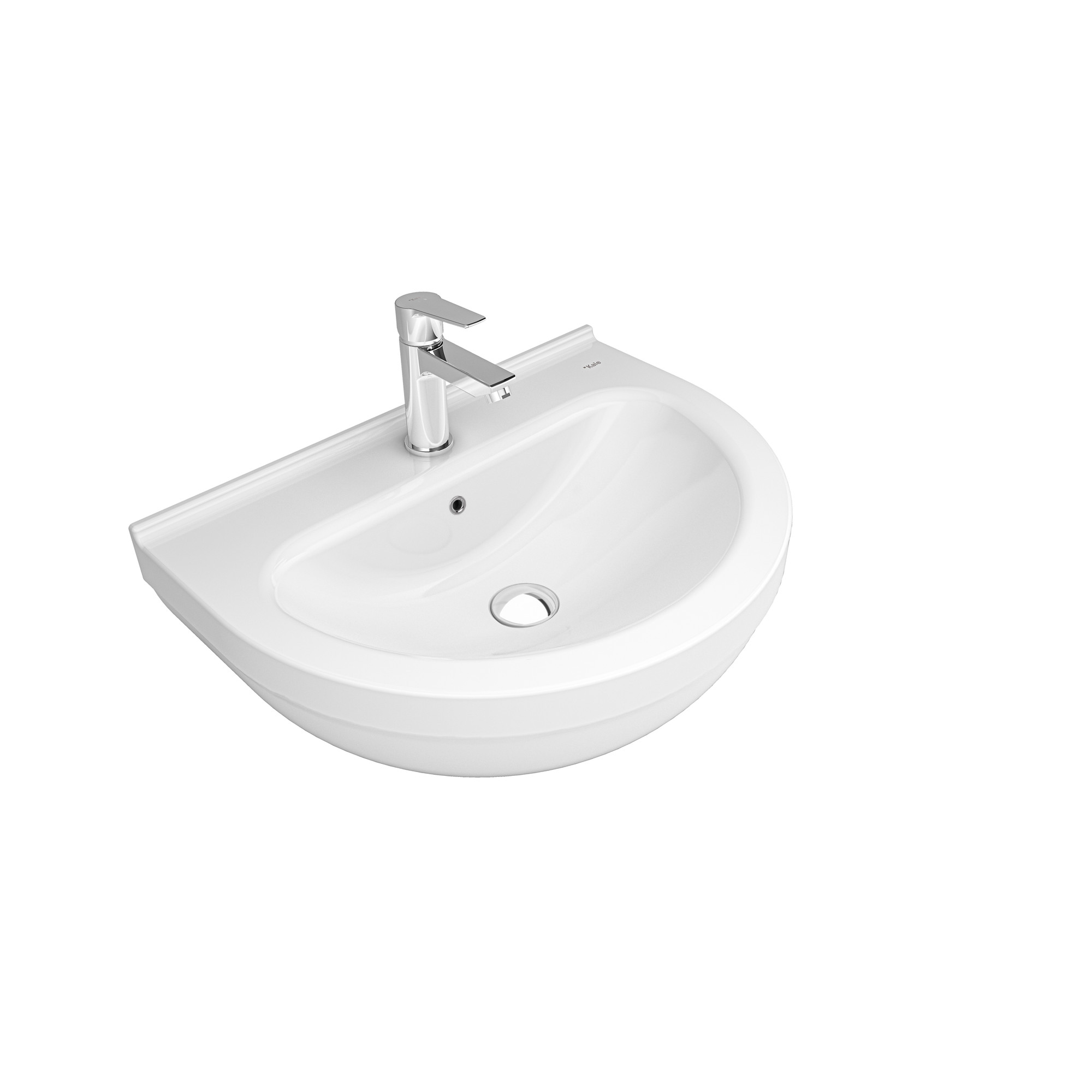 İdea 2.0 Yuvarlak Lavabo 60x45cm